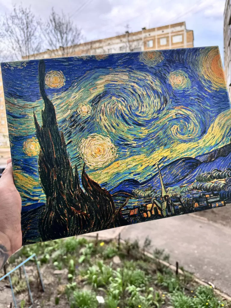 Печать на холстах
