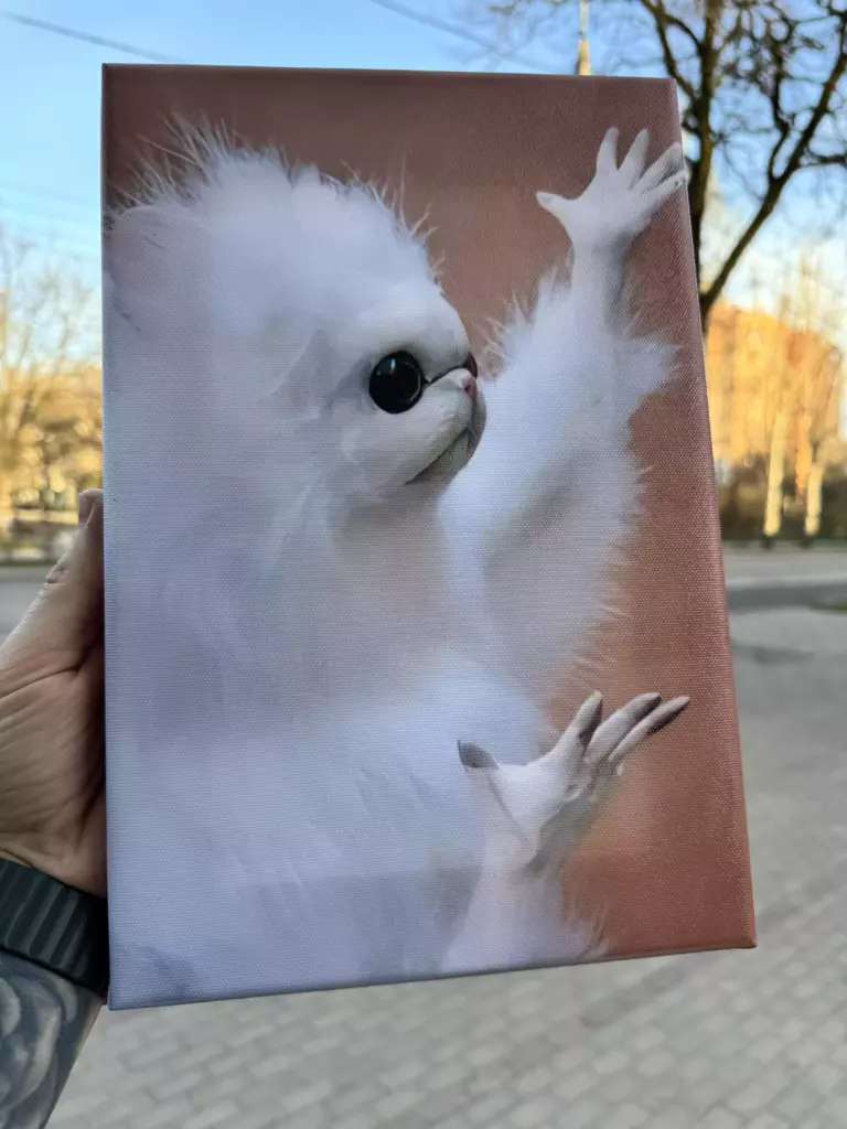 Печать на холстах